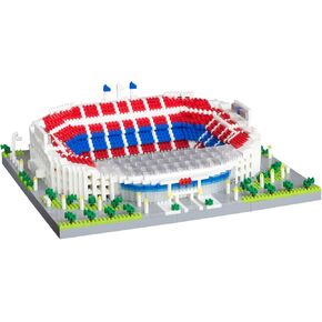 KALAPINK Camp NOU Soccer Stadium Toy Building Block Sets (3500+ Pieces) of Barcelona, Famous Football Stadium Architecture Model for Adult Teens(14+ Years) and Fans