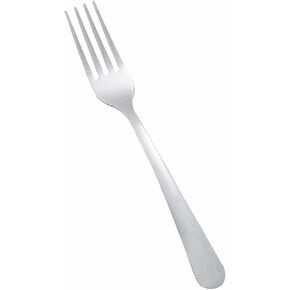 Winco 12-Piece Windsor Dinner Fork Set, 18-0 Stainless Steel,Silver