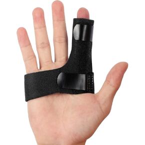 Finger Braces, Trigger Finger Splints for Straightening, Mallet Finger and Broken Finger, Finger Straighteners Provide Support and Relieve Pain