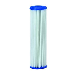 Pentair Pentek R30 Sediment Water Filter, 10-Inch, Under Sink Pleated Polyester Filter Cartridge, 10" x 2.5", 30 Micron