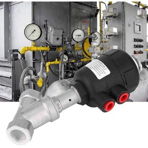 50mm Bore Diameter Stainless Steel Angle Seat Valve Air Actuated Thread Connection for Beer and Beverage(3/4 DN20)