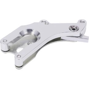 Bike Disc Brake Adapter, Mountain Bike Road Bike Disc Brake Conversion Seat for Cycling(Silver)