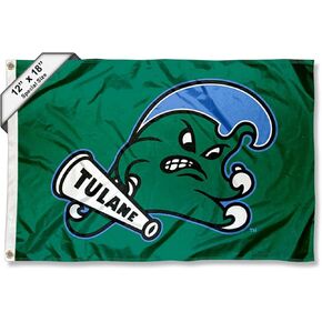 College Flags & Banners Co. Tulane Green Wave Boat and Nautical Flag