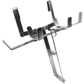Drywall Mud Pan Holder and Tape Spool - Hooks to Belt for Hands-Free Taping (Pan & Tape Holder)