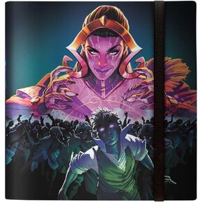 Ultra PRO - Foundations Liliana 12-Pocket PRO-Binder for Magic: The Gathering, TCG Cards, Football Cards, Toy Storage - Casual Organizer for Collectible Game Cards and More, For Boys, Kids, Adult