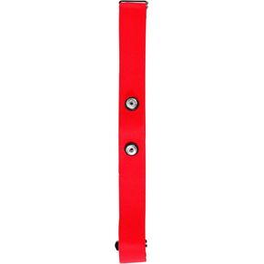 Pro Chest Strap Heart Rate Monitor Replacement Strap Adjustable Soft Chest Belt Compatible with Myzone MZ-3 Strap MZ-1 Strap Red Large