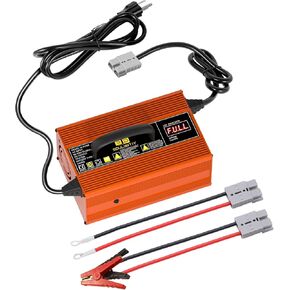 12V 20A Lithium Battery Charger 14.6V LiFePO4 Battery Charger for Lithium Iron Phosphate Battery, LED Display, Lifepo4 Battery Charger for Lifepo4 Deep Cycle Battery of Car RV Marine