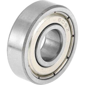 ACROPIX 609ZZ Deep Groove Ball Bearings Lubricated Bearings Double Metal Seal 9x24x7mm Silver Tone