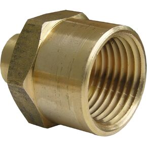 LASCO 17-9283 3/4-Inch Female Pipe Thread by 1/4-Inch Female Pipe Thread Brass Bell Reducer