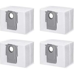 BBT BAMBOOST Dust Bag Replacement Parts Fit for Roborock S8 Pro Ultra,S7 MaxV Ultra,Q7 Max+,Q5 Pro+ Robot Vacuum (8)