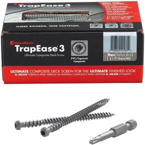 FASTENMASTER Deck Screw Comp Spcd Rum