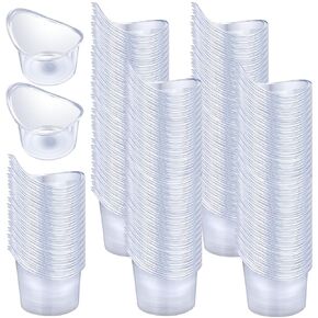 200 Pcs 5ml Eye Wash Cup Disposable Eye Wash Cups Plastic Measuring Cup Portable Eye Bath Washer Cleaning Cups for Eye Rinse and Flush