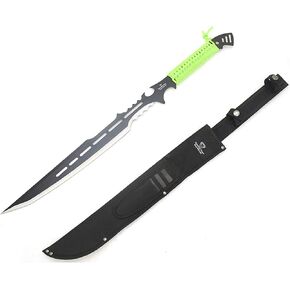 Snake Eye Tactical Two Tone Color Finish Fantasy Desgin Ninja Sword Comes with Nylon Sheath
