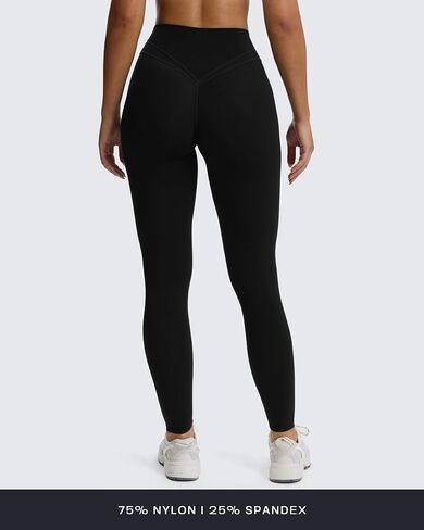 Aoxjox High Waisted Workout Siren Leggings for Women Hidden Scrunch Butt Lifting Tummy Control Yoga Pants 26" in Saudi Arabia