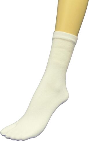 COUVER Quarter - Midcalf High Flip Flop, Split toe Socks for Women, Tabi Big Toe Socks in Kuwait