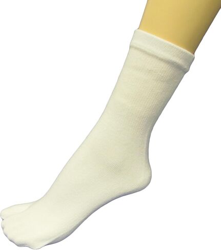 COUVER Quarter - Midcalf High Flip Flop, Split toe Socks for Women, Tabi Big Toe Socks in Kuwait