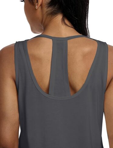 قمم تجريب Pinspark للنساء مفتوحة الظهر قمم اليوغا Tops Racerback Athletic Top Olcyveless Muscle Tank Lourding لتشغيل اليوغا in Kuwait