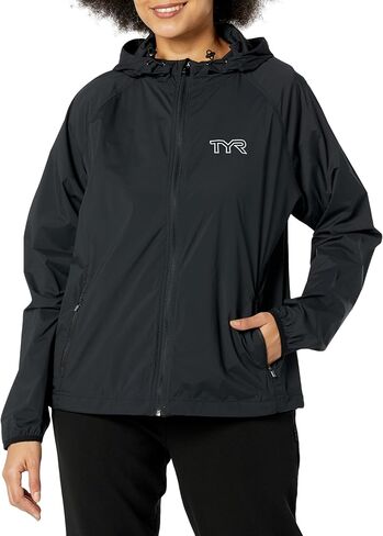 Tyr T280111L Womens Full zip Wind Black L in Kuwait