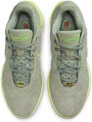 Lebron XXI Basketball Shoes (FV2345-302, Oil Green/Volt/Volt) in Saudi Arabia