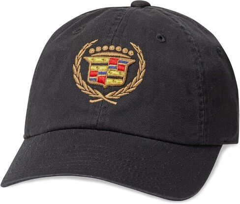 إبرة أمريكان كاديلاك جنرال موتورز موتورز محركات الملاكمة القابلة للتعديل قبعة حزام أبي بيسبول قبعة ، أسود (SMU302D-GM) in Kuwait