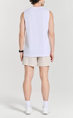 Men's Regular Fit Tank Tops Sleeveless Gym Shirts in Saudi Arabia