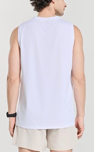 Men's Regular Fit Tank Tops Sleeveless Gym Shirts in Saudi Arabia