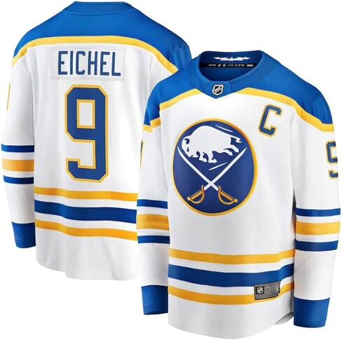 Jack Eichel Buffalo Sabers #9 White Youth 8-20 Away Premier Player Jersey in Saudi Arabia