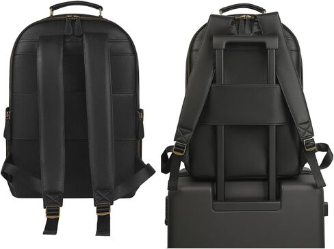 Camera Backpack Classic Leather 25L with 16 inch Laptop Compartment, Professional Camera Bag for Photographers for DSLR DBB1-25L-Brown in Kuwait
