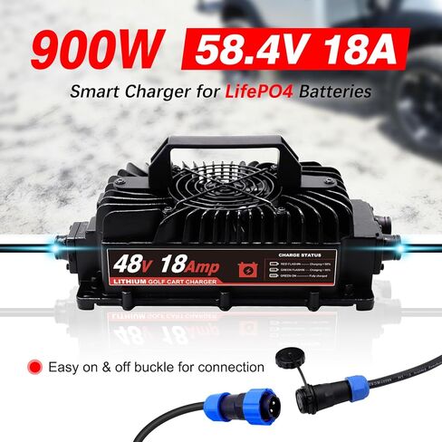 58.4V 18A ليثيوم على متن شاحن بطارية على متن الطائرة لبطارية 48 فولت (51.2 فولت) in Kuwait