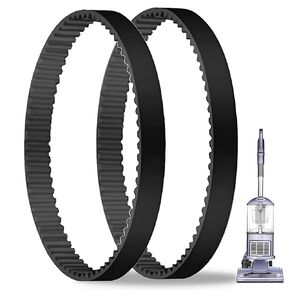 Vacuum Belt Replacement Compatible with Shark Navigator NV350 NV351 NV352 NV353 NV355 NV356 NV357 NV360 NV22 NV42 NV44 NV46 UV400 UV410 UV420 UV440 (Pack of 2)