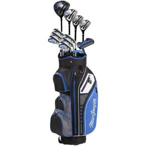 MacGregor Golf DCT3000 Premium Mens Golf Clubs Set, Left Hand, Cart Bag