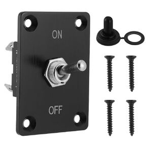 Reverse Polarity Toggle Switch: Rocker Toggle Switch Momentary Up/Off/Down Toggle Switch for Rvs,Camper,Boat Etc