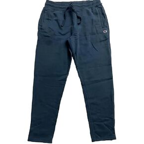 Champion Men's Powerblend Fleece Sweatpants (US, Alpha, XX-Large, Regular, Regular, Blue)
