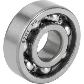 ACROPIX 6201 & Deep Groove Ball Bearings P5 12x32x10mm Lubricated Bearings Open Type Silver Tone Scooter Skateboard Wheel