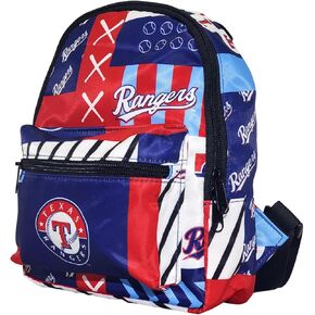 Pro Specialties Group Texas Rangers Full Size Backpack, Licensed Gift Merch for Rangers Fans TM1883 (Street Series Adult Bags) Texas Merchandise for Women
