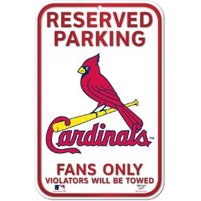 MLB St. Louis Cardinals 11-by-17 inch Sign