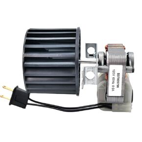 S97009796 Bathroom Fan Motor Blower Assembly for Nutone Broan Bulb Ceiling Heaters 162-E, G, J, K, L, M and 164-E, G, J, K, L, M, 97009796, S97009758, S97009796B 70 CFM