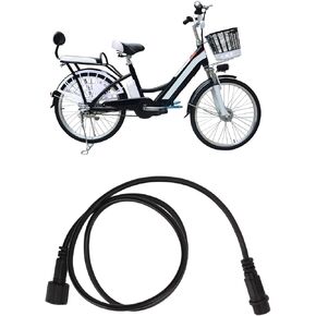 Extension Cable 3 Pin Speed Sensor Cable, Female to Male Extension Cord Motor Speed Sensor Extension Cable for Bafang BBS01 BBS02 BBHD Middle Drive Motor (60cm)