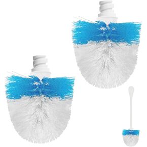 Toilet Brush Replacement Head Compatible with OXO,2 Pack Toilet Brush Head Compatible with OXO Good Grips Toilet Brush(Brush Head Only)