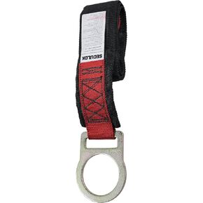 Concrete Anchor Strap 4 inch, Safety Straps with Stainless D Rings, 5,000 LBS, OSHA ANSI Certified Heavy-Duty Safety Harness for Fall Arrest, Fall Protection, Tie Down, Construction