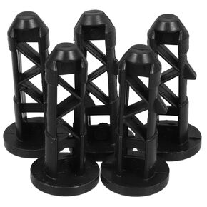 5pcs Trash Can Latch Trash Can Lid Shafts Garbage Can Buckles Plastic Garbage Can Latches Trashcan Cover Link Plastic Trash Can Trashcans Trash Can Plug Lid Pin Supplies Universal
