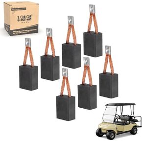 10L0L 8-Passengers Golf Cart Brush Set Fits Club Car DS Hitachi Style Starter Generators,Replaces 102938601