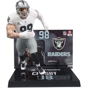 McFarlane Maxx Crosby (Las Vegas Raiders) NFL 7" Figure Chase