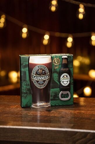 شركة غينيس شامروك هدايا شركة Ireland Label Pint Glass ومجموعة الافتتاح PVC in Kuwait