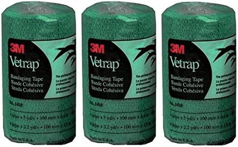 Vetrap Horse Lodaging Tape ، Hunter Green ، 4-in. × 5 ياردة. in Saudi Arabia