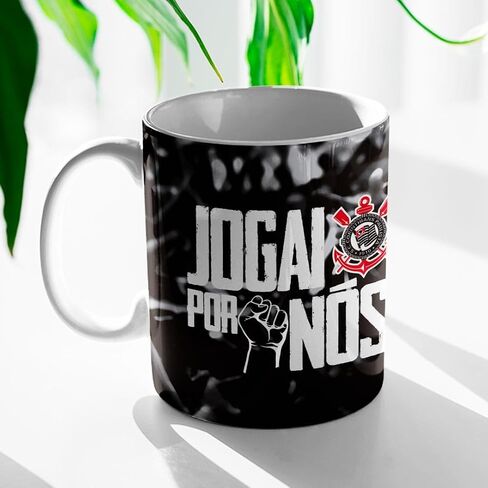 Sude Caneca do Corinthians de Preste Produto Licenciado - Corinthians Mug منتج مرخص رسميًا in Saudi Arabia