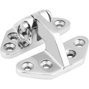 Qiilu Stainless Steel Marine Boat Hatch Hinge Removable Pin Hardware