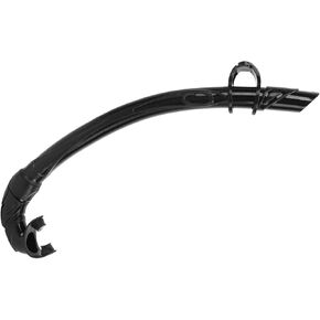 Snorkeling Breathing Tube, Comfortable to Use Diving Snorkel Comfortable Mouthpiece for Freediving (Black)