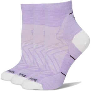Smartwool Women's Run Zero Cushion Ankle Socks 3-Pack