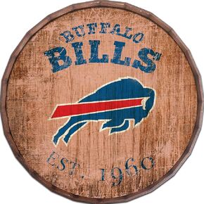 Fan Creations NFL Carolina Panthers Unisex Buffalo Bills Established Date 16" Barrel Top, Team Color, 16"